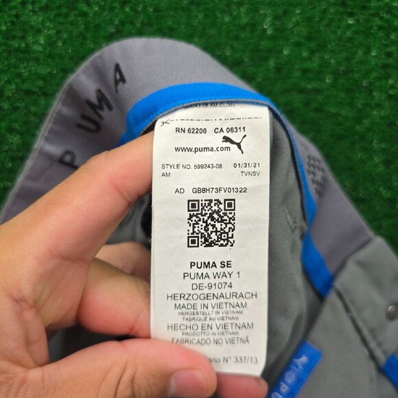 Puma Pants Mens 36x32 Gray Golf Performance Straight‎ Leg Outdoor Casual - Picture 9 of 11